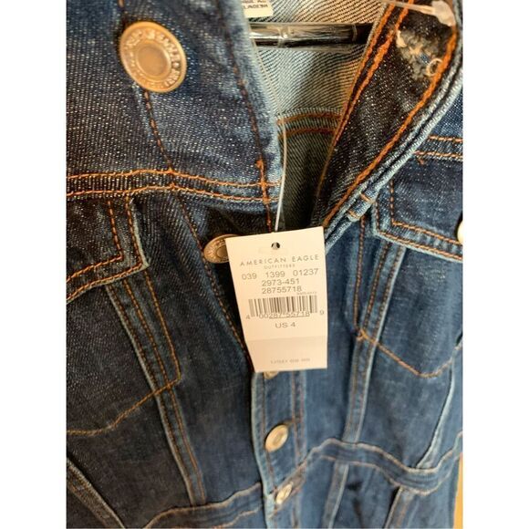American eagle jean dress size 4 - Picture 4 of 4